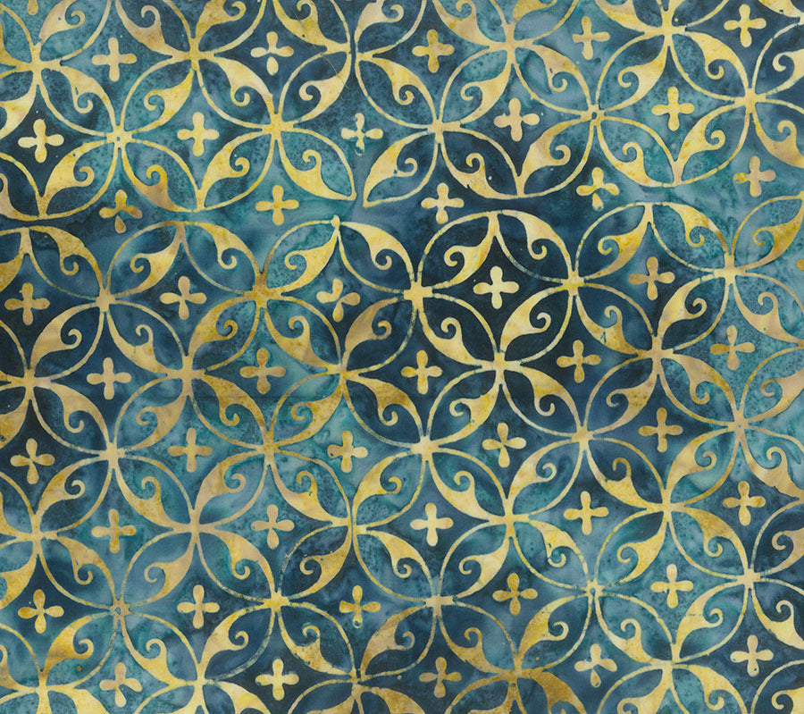 Tile Fusion Circle Swirl - Stormy Sea