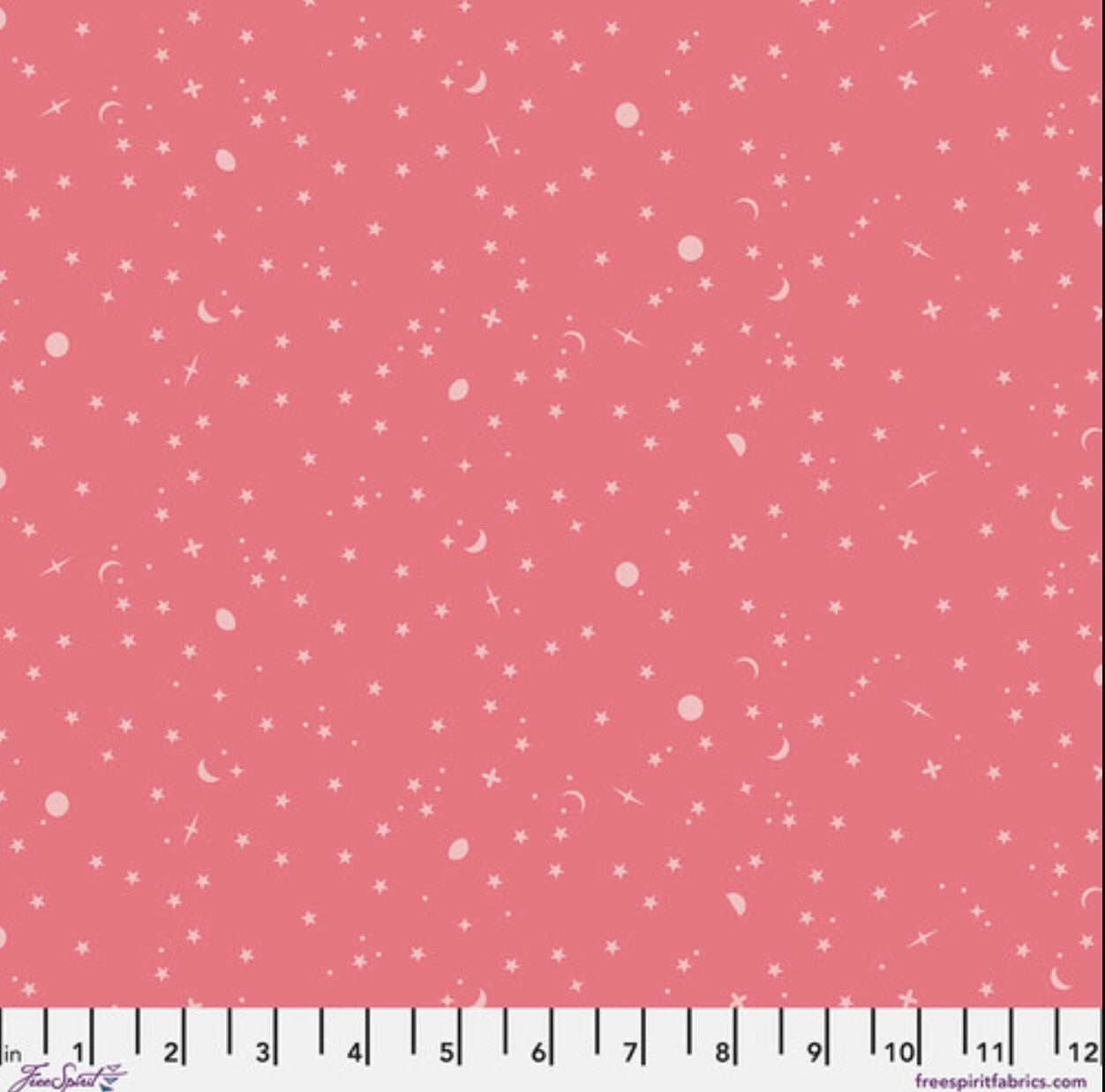 Tula Pink True Colors || Space Sprinkles - Sunburn