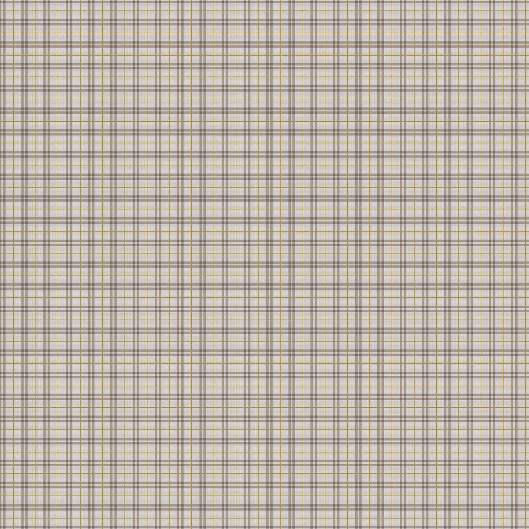 Winter Dreams Taupe - Gingham
