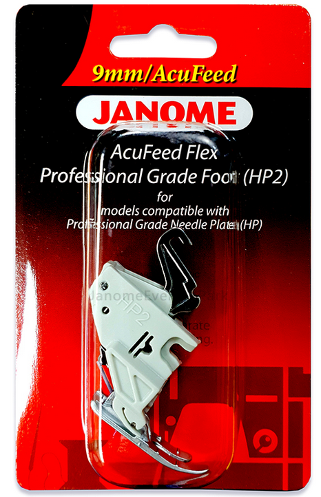 Janome 9mm AcuFeed HP2 Professional Grade Foot
