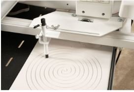 Adaptor Plate & Stylus Holder For Longarm Machines BLJ18-SA