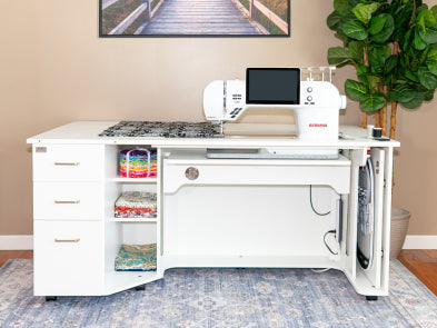 Horn Model 9080 Combo - Sewing and Embroidery Cabinet