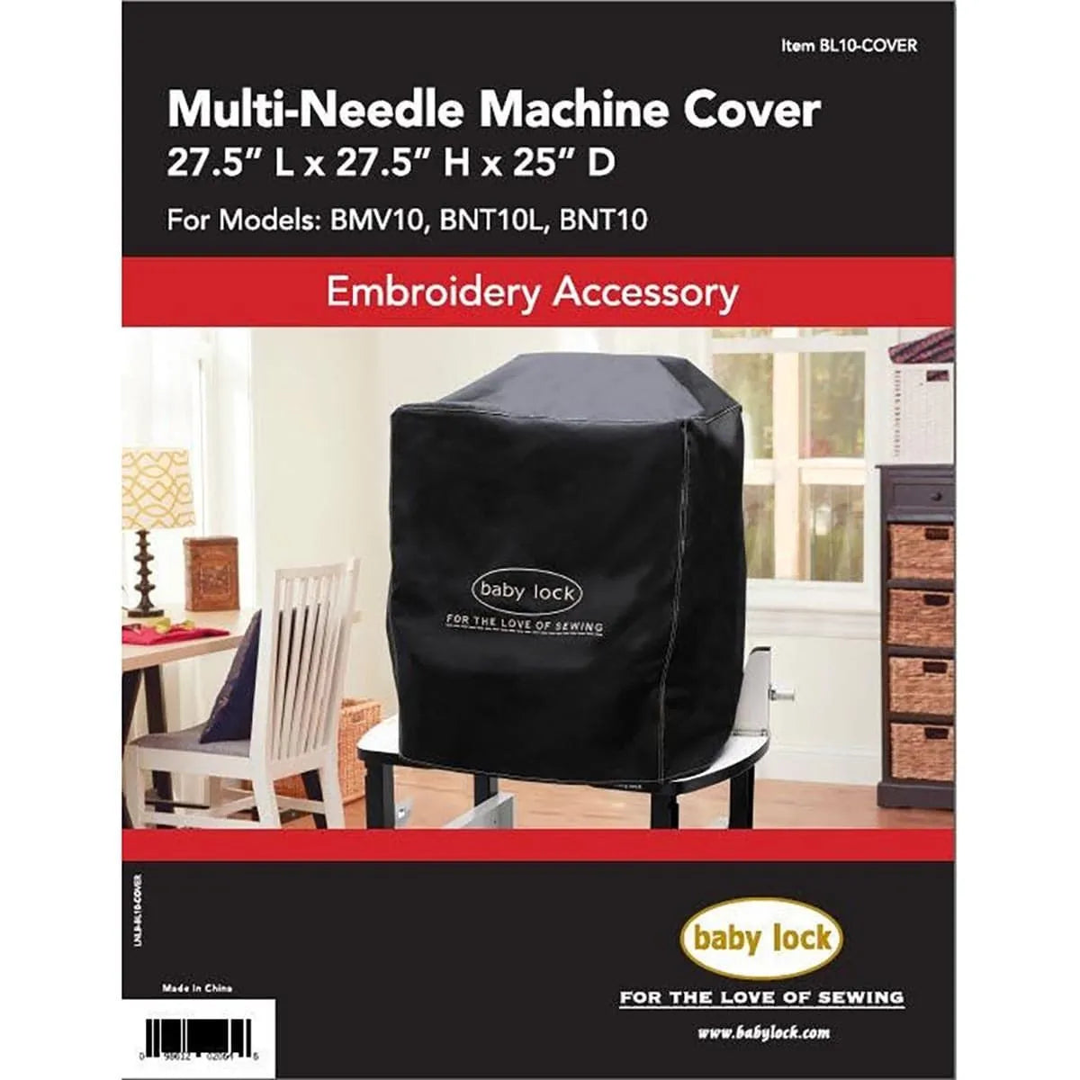 Baby Lock 10 Needle Slip Cover