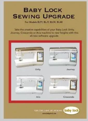 Sewing Upgrade Unity Journey Crescendo Aria