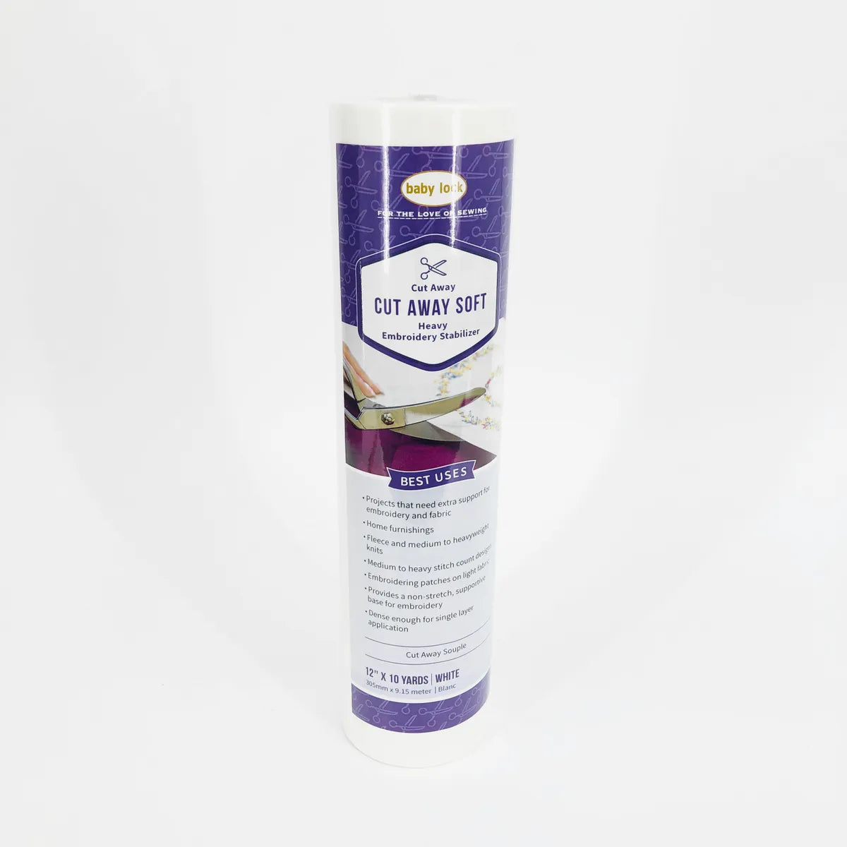 Babylock Cut Away Soft (2.5 Oz.) 12" X 10 Yards