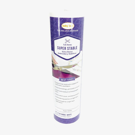 Babylock Super Stable (3 Oz.) Extra Heavy Cut Away 12" x 10 Yards