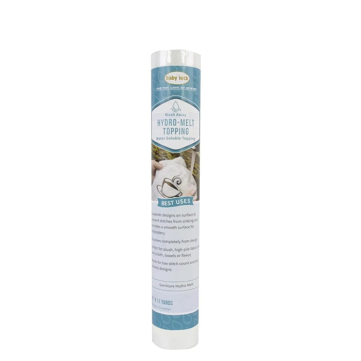 Babylock Hydromelt Water Soluble Topping 12" x 11 Yards