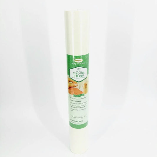 Babylock Stick-Tear Tear-Away Pressure Sensitive 20" x 10 Yards