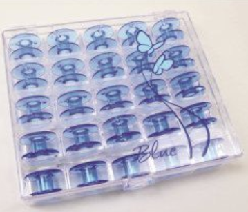 Janome Class 15 Blue Bobbins (25pk) #200277084