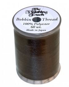 Bobbin Thread Finishing Touch - Black 60wt