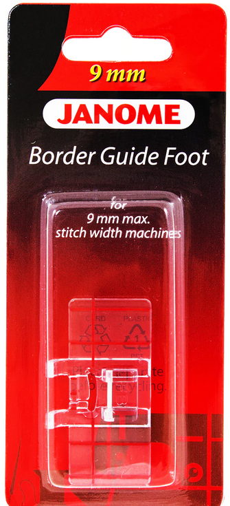 Janome 9 mm Border Guide Foot