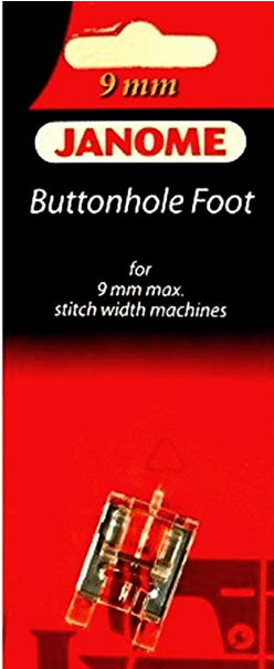 Janome 9mm Button Hole Foot