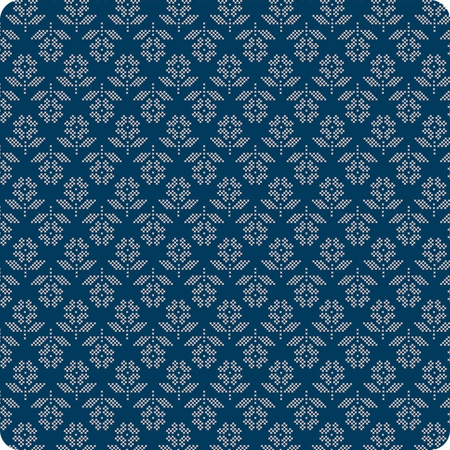 Denim & Daisy || Flowers || Oxford Blue