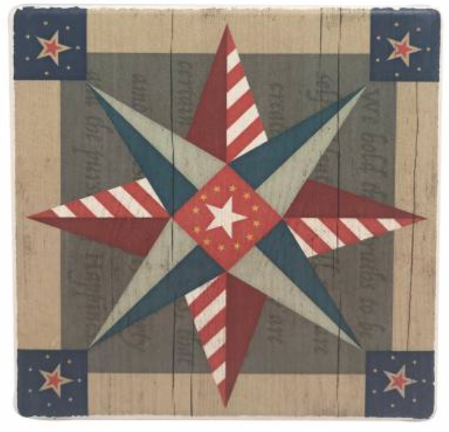 Barn Quilt Coaster - Barn Quilt Coasters:BQ11