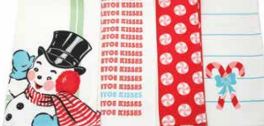 Sweet Christmas Towels Set of 4
