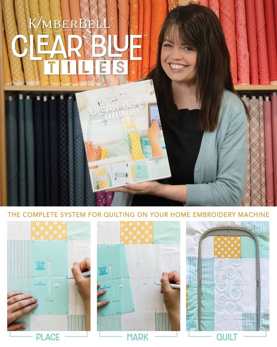 Clear Blue Tiles Essentials Set
