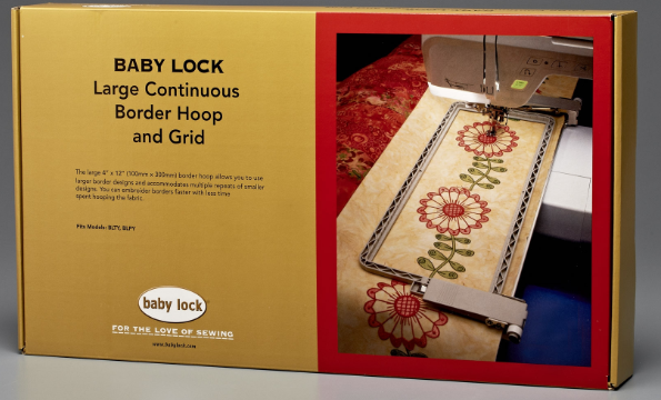 Babylock Continuous Border Hoop 4x12 BLMA-CBH