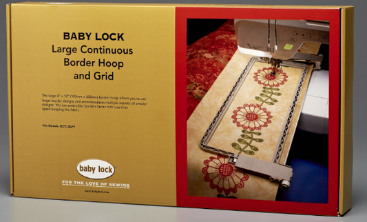 Babylock Continuous Border Hoop 4x12 BLMA-CBH