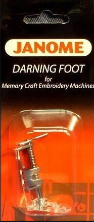 Janome Darning Foot for Memory Craft Embroidery Machines