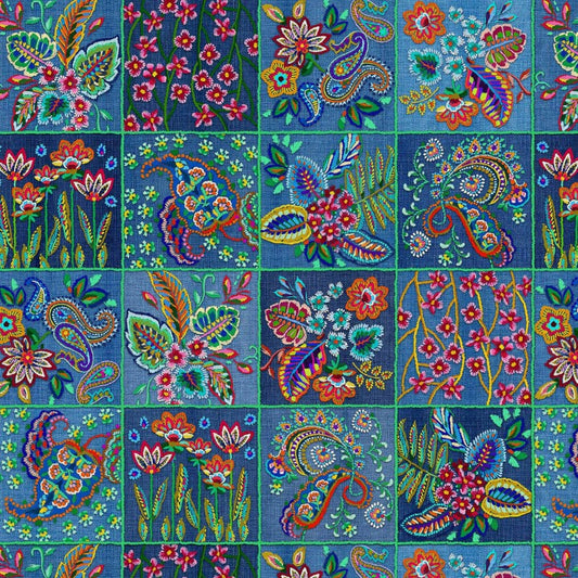 Emboidery Bloom || Patchwork Hug || Multi