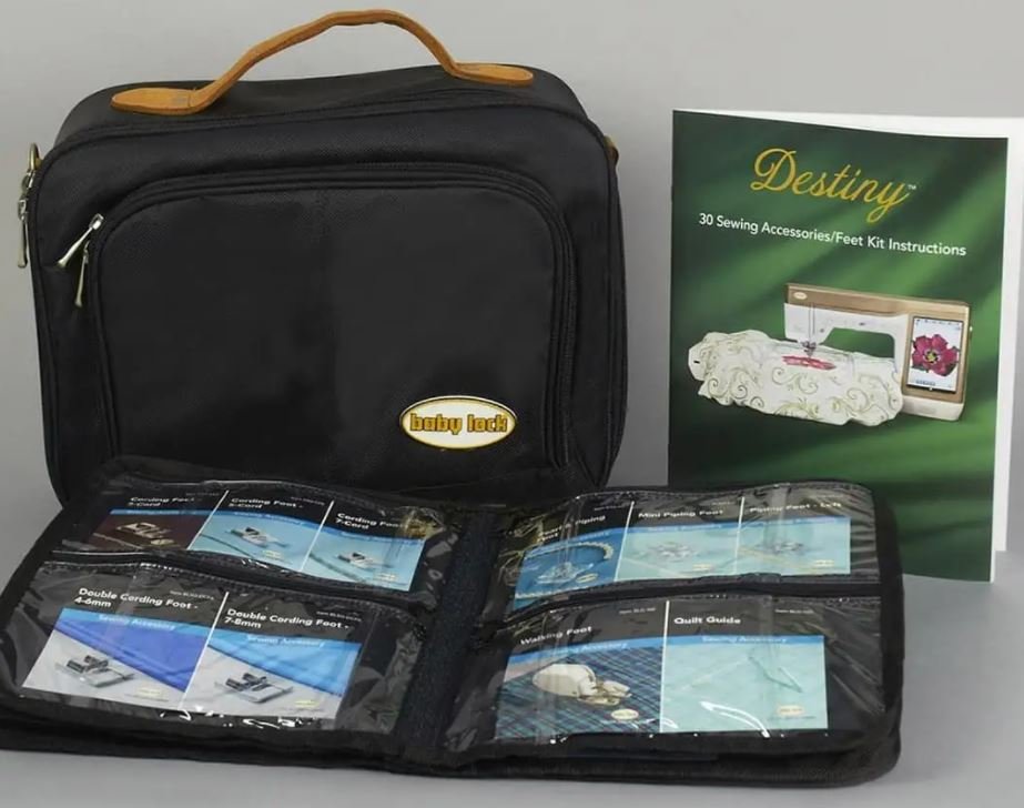 Babylock Destiny Foot Kit (Black) Bag Feet & Accessories BLDYFTKIT