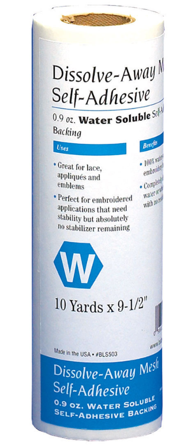 BL Dissolve Away Self Adhesive Mesh 12" x 10 Yards