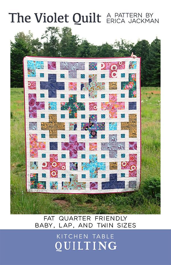 The Violet Quilt KTQ 126 Kitchen Table Quil#1