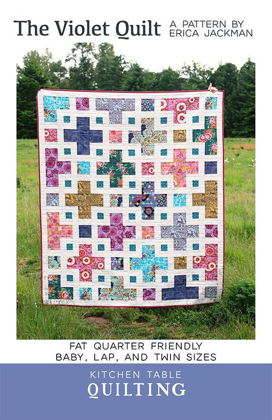The Violet Quilt KTQ 126 Kitchen Table Quil#1