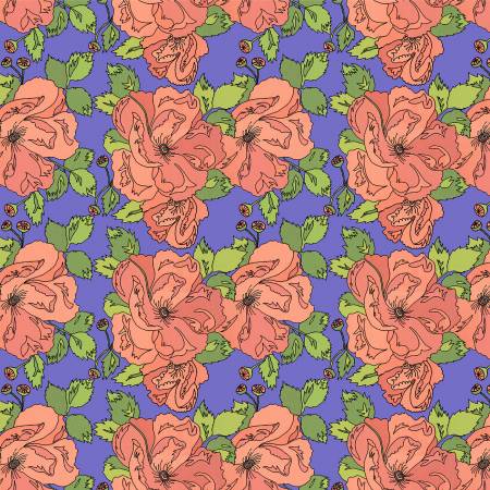 Flowers on Main Periwinkle Petal and Pollen