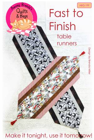 Fast To Finish Table Runners Pattern