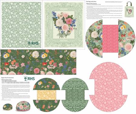 Nature's Portrait 36in x 43in Bags Panel