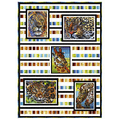 Mosaic Stripes Glass Menagerie Project Pattern PT1840