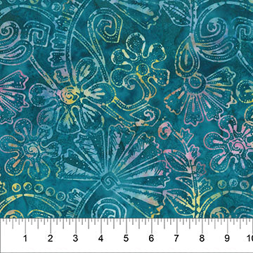 Boho Spirit Floral Turquoise