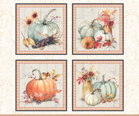 Bountiful Harvest Blocks 36" x 42" Panel