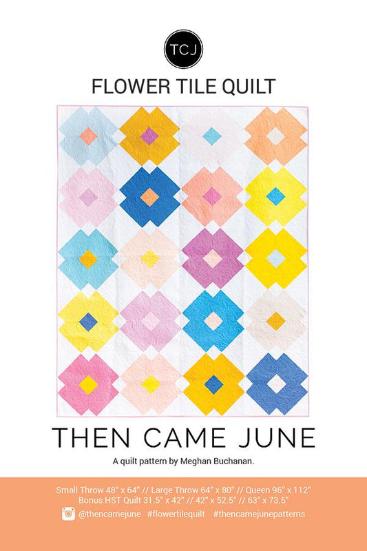 Flower Tiles Quilt Pattern
