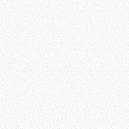 Classic Keepsakes Paisley Floral White