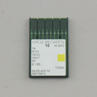 Groz-Beckert Size 12 Industrial Needle Suk 80/12