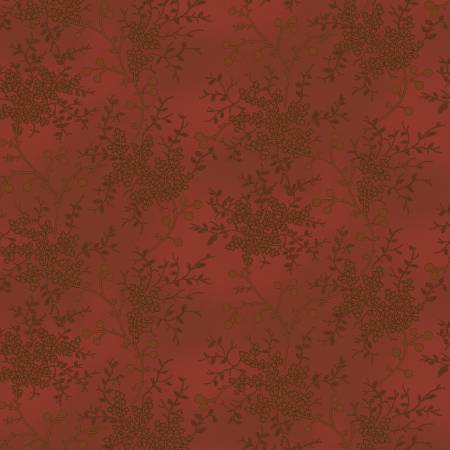 Garden Tale Ruby Floral Vine 108in Wideback