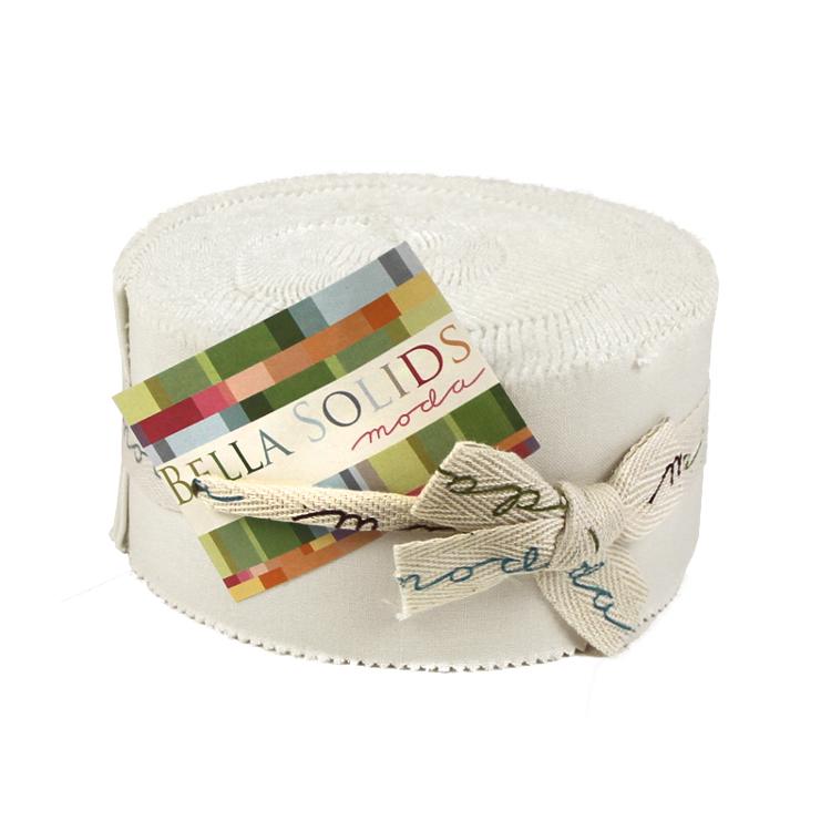 Bella Solids Jelly Roll® White