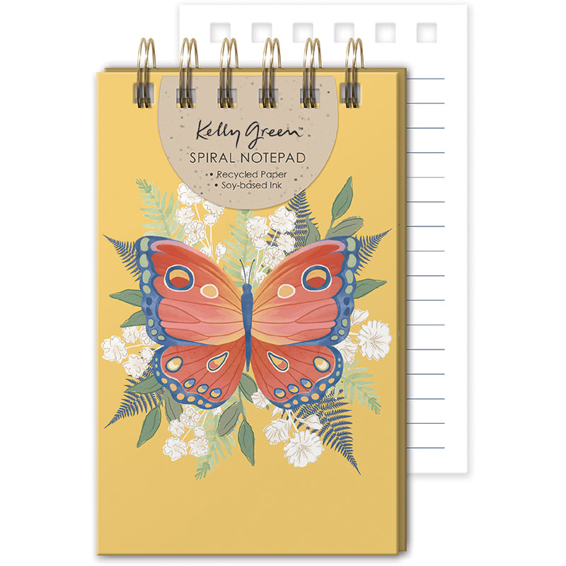 Kelly Green Jotter Butterfly