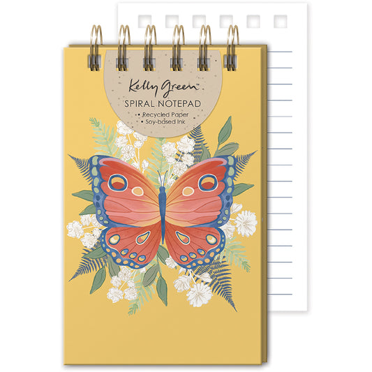Kelly Green Jotter Butterfly