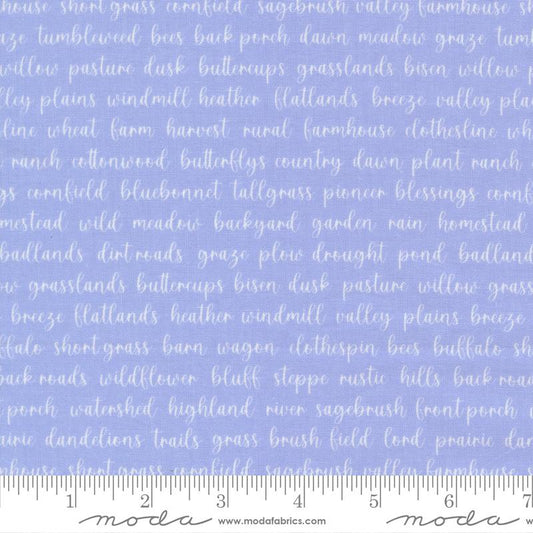 Pastel Prairie || Sky || Words