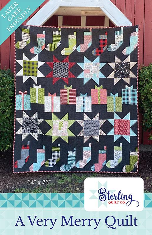 A Very Merry Quilt Pattern By Sterling Quilt Co