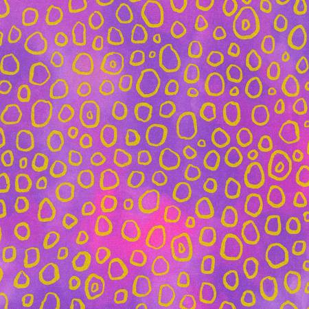 Chromoticity Circles Fuchsia w/Metallic