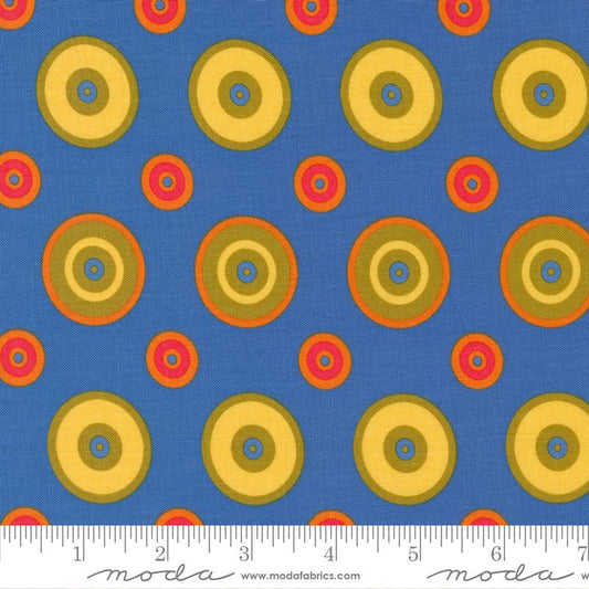 Creativity Roars Cobalt Disco Queen Dots