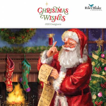 Christmas Wishes 5in Squares CP 42pcs