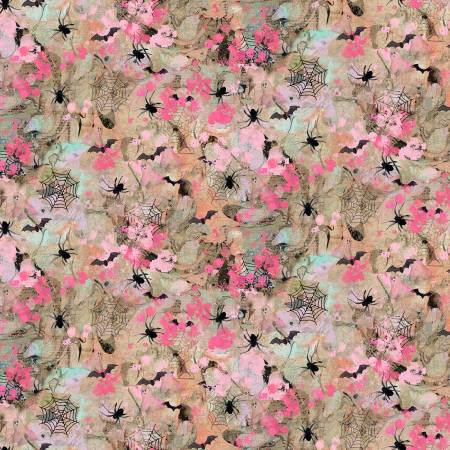 Faboolous Multi Color Halloween Digital Spiders & Bats