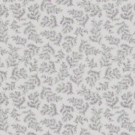 Bee Haven Leafy Loops Grey