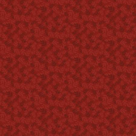 Covered Bridges in Spring Leaves Red