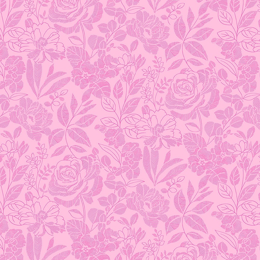 Splendid Path Floral Pink